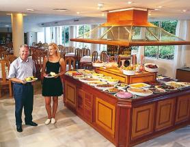 Mallorský hotel Tropicana s restaurací