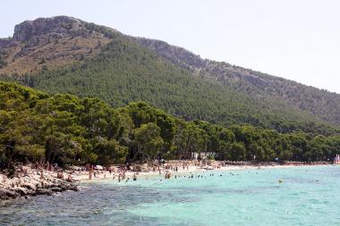 Osada Cala Pi - pláž