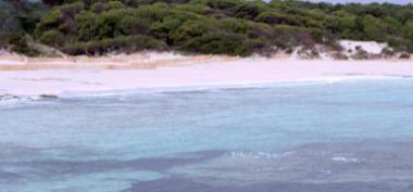 Mallorca s pláží Cala Mesquida