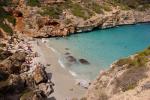 Cala Santanyi s písečnou pláží