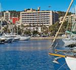 Přístav s hotelem Gran Melia Victoria na Mallorce